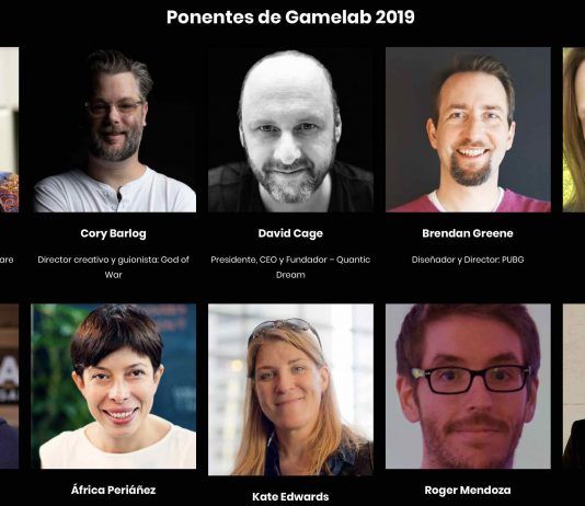 Cory Barlog, David Cage y Randy Pichford confirmados para la GAMELAB 2019