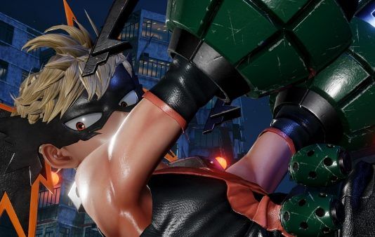 Jump Force muestra a Bakugo de My Hero Academia en imágenes