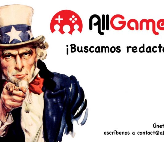 All Gamers In busca redactores... ¡Es el momento de unirte a la familia!