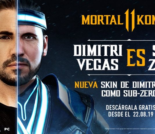 Sub-Zero recibirá una skin inspirada en el DJ Dimitri Vegas para Mortal Kombat 11