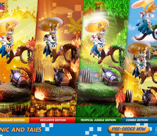 Así de alucinante (y cara) es la figura de Sonic y Tails de First4Figures
