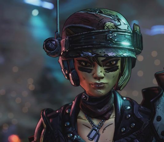 Esta es Moze la artillera, uno de los buscacámaras de Borderlands 3