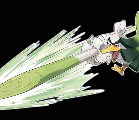Así es Sirfetch'd, un Pato Salvaje llegará a Pokémon Espada y Pokémon Escudo