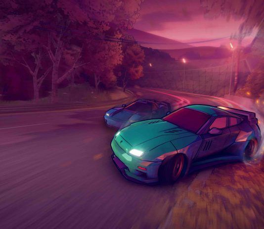 Así es Inertial Drift, un arcade con derrapes a doble stick