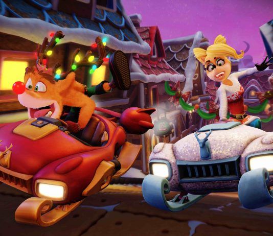 Crash Team Racing: Nitro Fueled se viste de Navidad en su Gran Premio Festival Invernal