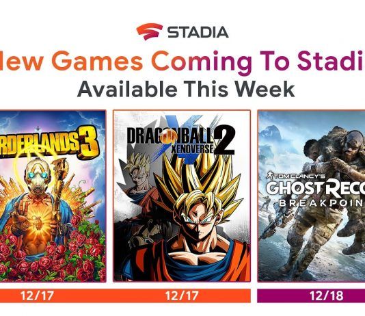 Borderlands 3, Ghost Recon Breakpoint y Dragon Ball Xenoverse 2 llegan al catálogo de Stadia