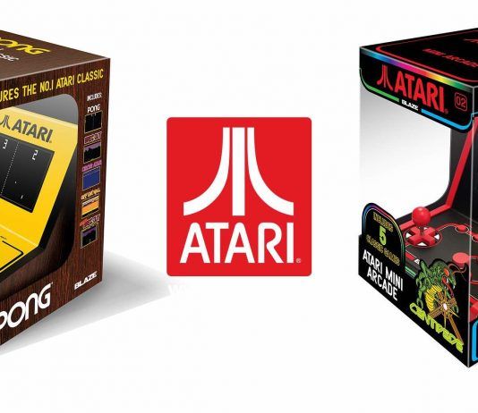 Descubre los tres mini-arcade retro de Atari que lanza Blaze Entertainment