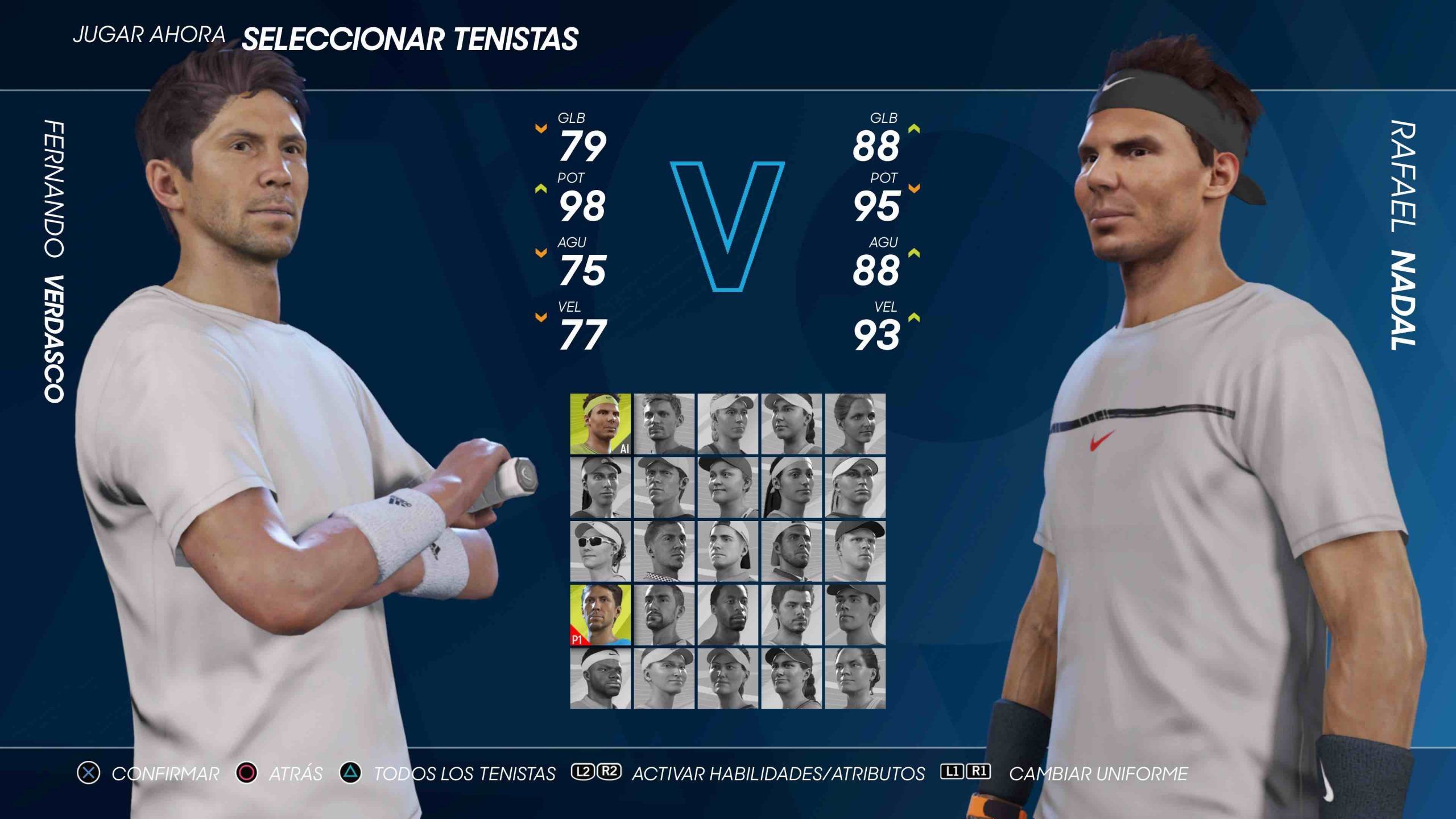 Análisis] Tennis 2 -