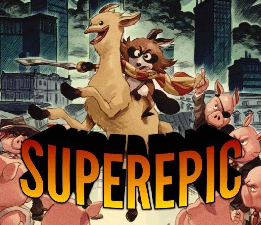 SuperEpic: The Entertainment War llega mañana en físico para PS4 y Switch