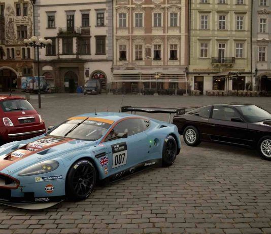 El mítico Aston Martin DBR9 GT1 llega a Gran Turismo Sport junto a otras novedades