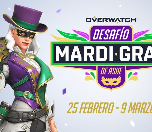 ¡Que la fiesta no pare! Ya está disponible el Desafío Mardi Grass de Ashe Overwatch