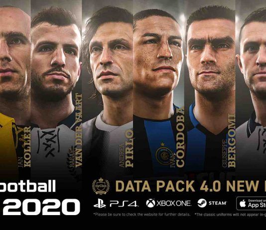 Nuevas caras y leyendas en el Data Pack 4.0 para eFootball PES 2020