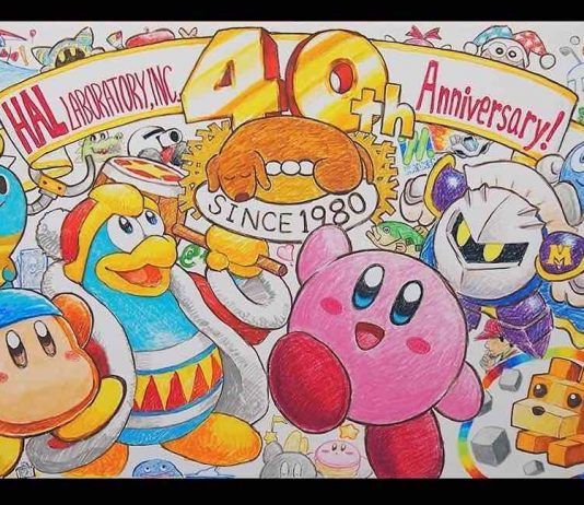 El estudio de Kirby y Smash Bros celebra su aniversario con una nueva ilustración