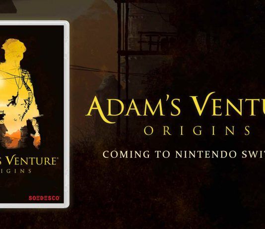 SOEDESCO anuncia la salida de Adam's Venture: Origins en Switch