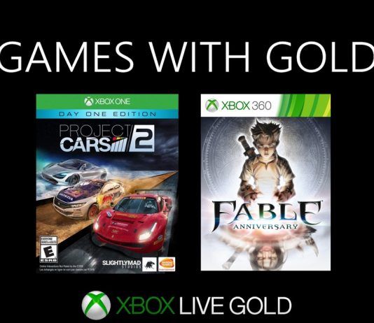 Microsoft añade a los Juegos con Gold de abril Fable Anniversary y Project CARS 2