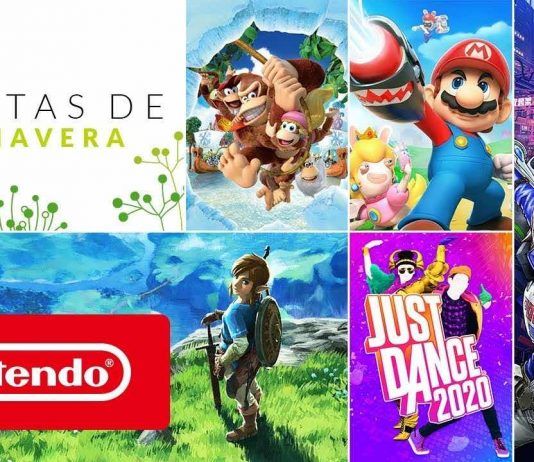 Nintendo lanza la promoción "Ofertas de primavera" con descuentos de hasta el 80%