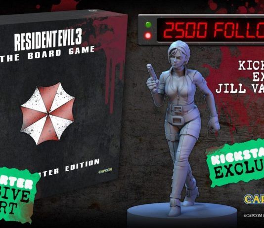 Se anuncia campaña Kickstarter para el juego de mesa de Resident Evil 3