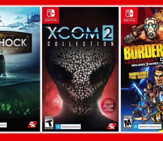 Las colecciones de Bioshock, XCOM 2 y Borderlands ya están disponibles en Switch
