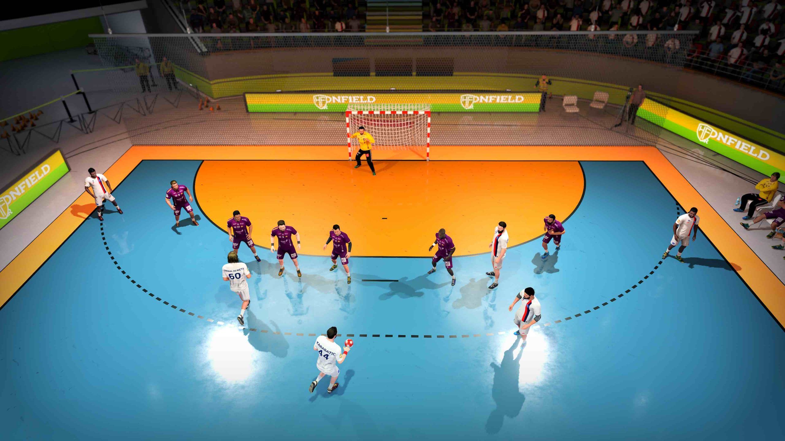 captura hilo Encarnar El balonmano salta a la pista: Nuevo gameplay de Handball 21 - AllGamersIn