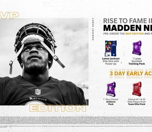 EA anuncia que Lamar Jackson será la portada de Madden NFL 21 y muestra gameplay