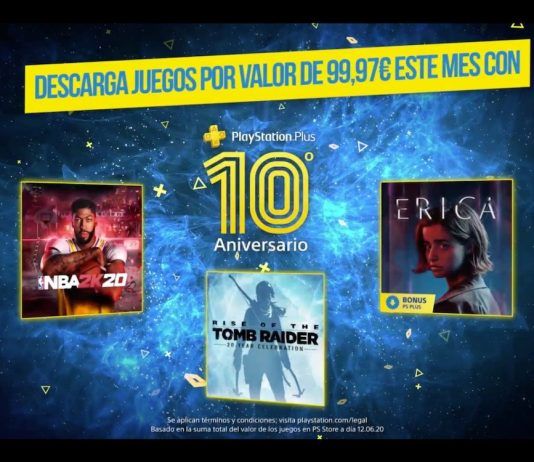 NBA 2K20 y Rise of the Tomb Raider: 20 Aniversario entre los juegos de PS Plus de julio