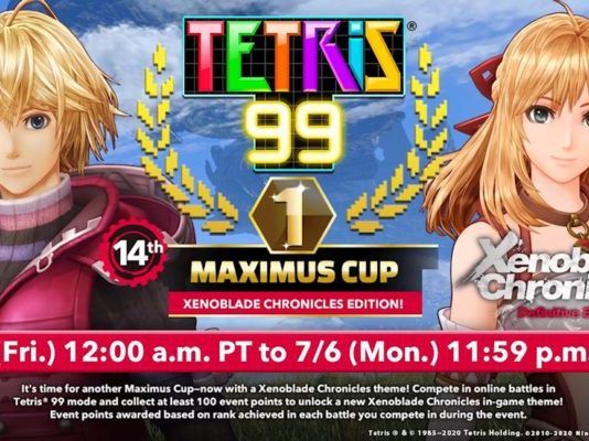 Tetris 99 celebrará un evento dedicado a Xenoblade Chronicles a partir del 3 de julio de 2020