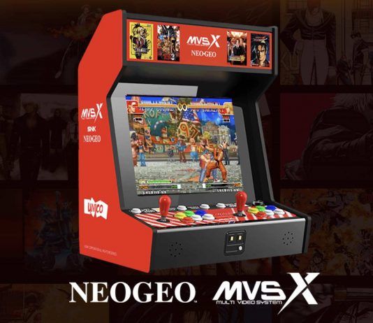 Anunciada la nueva NeoGEO MVSX, una máquina recreativa en tu casa por 500 dólares