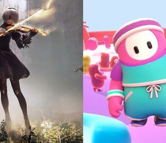 Fall Guys y NieR Automata, Yoko Taro sueña con una colaboración entre franquicias Fall Guys y Nier Automata