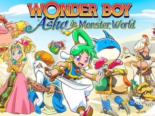 Nuevo tráiler centrado en los personajes de Wonder Boy - Asha en Monster World