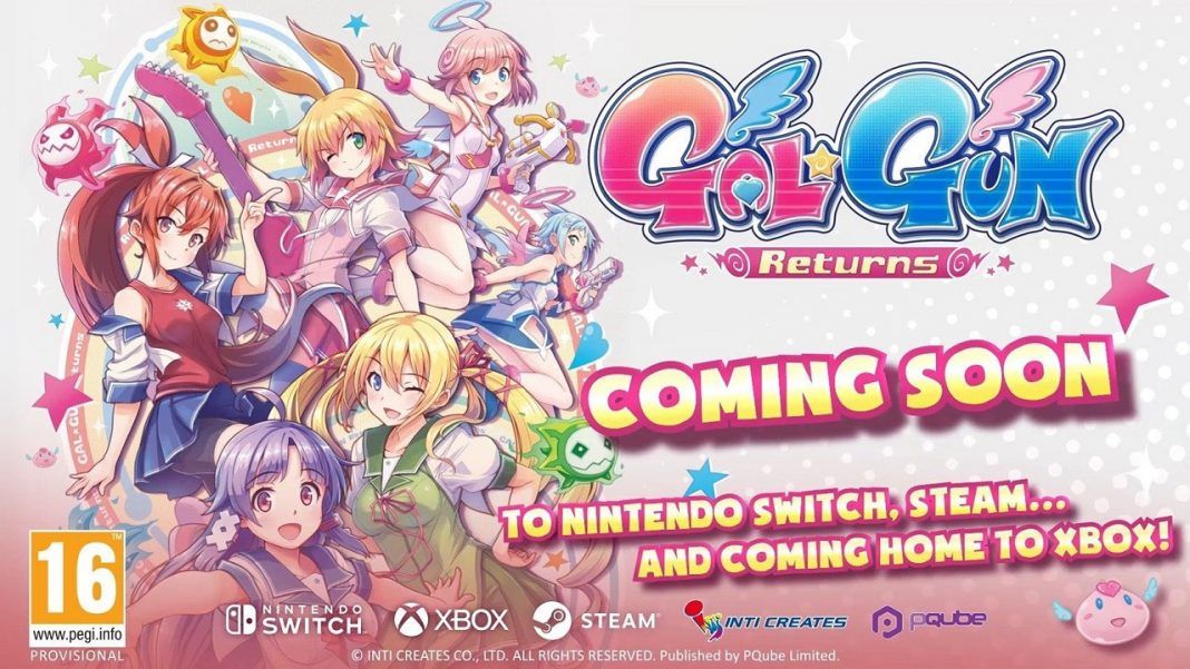 But he must steel himself and fend these would-be lovers off with his 'special weapon' (known as the Pheromone Shot), as he tries to win the affections of one of the main protagonists. Gal*Gun is the crazy combination of arcade-style shooting action and dating sim that truly has no equal.