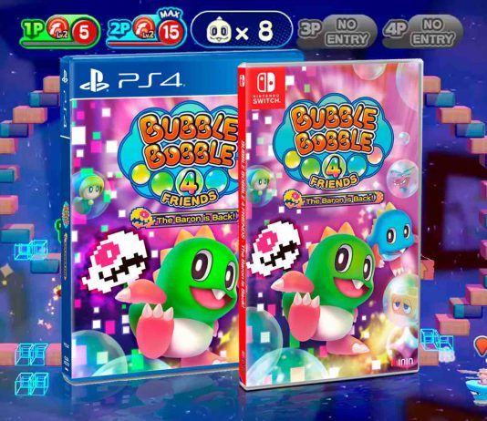 El barón von Blubba ha vuelto: Ya disponible Bubble Bobble 4 Friends: The Baron is Back
