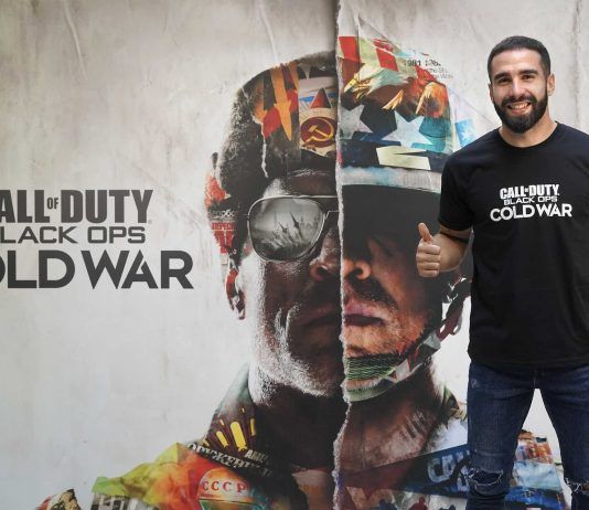 Dani Carvajal vuelve a ser protagonista del lanzamiento de Call of Duty: Black Ops Cold War