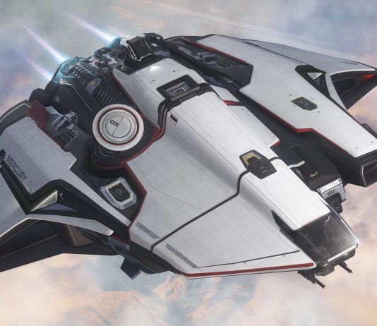 Star Citizen presenta el nuevo barco Mercury Star Runner