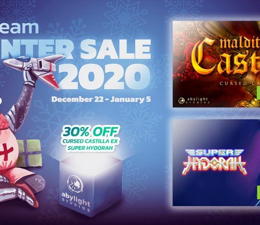 Abylight Studios rebaja dos de sus joyas en Steam: Super Hydorah y Maldita Castilla