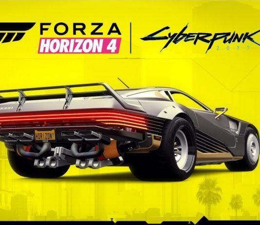 Forza Horizon 4 viaja al futuro, el coche de Cyberpunk 2077 ya está disponible... ¡y gratis!