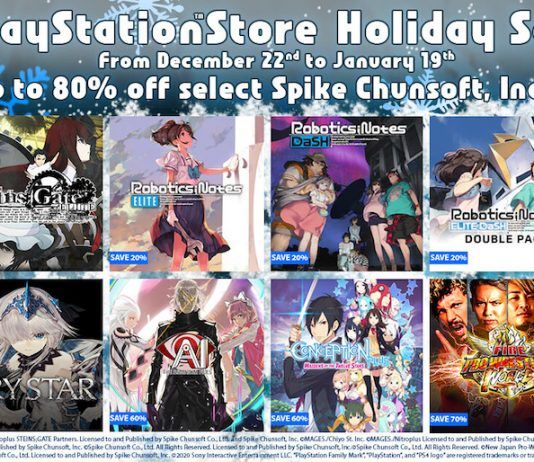 Spike Chunsoft detalla las Ofertas Navideñas de la Playstation Store