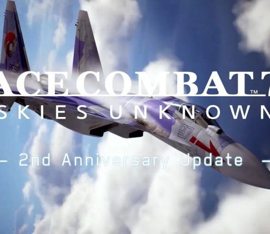 Los aviones experimentales se dejan ver... en Ace Combat 7: Skies Unknown