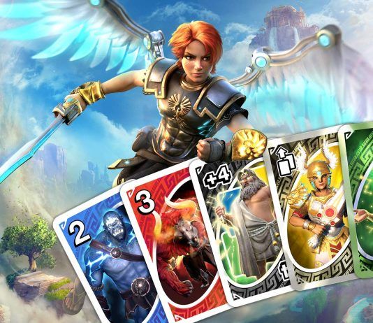 Conoce todos los detalles del nuevo Contenido Descargable de UNO inspirado en Immortals Fenyx Rising