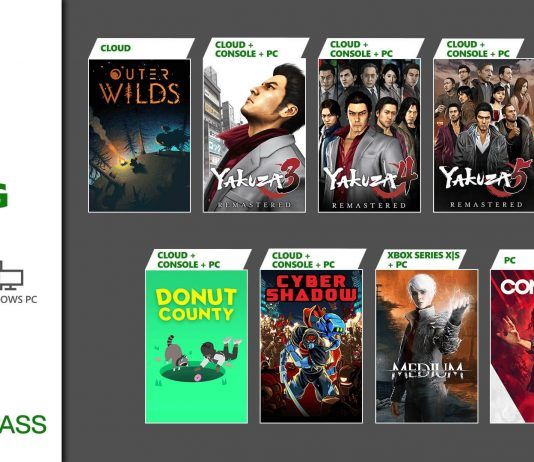 Control, The Medium y Yakuza Remastered Collection en la segunda ola de Xbox Game Pass