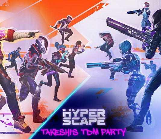 Hyper Scape lanza el evento ‘Takeshi’s Team Deathmatch Party’ y activa el juego cruzado con PC