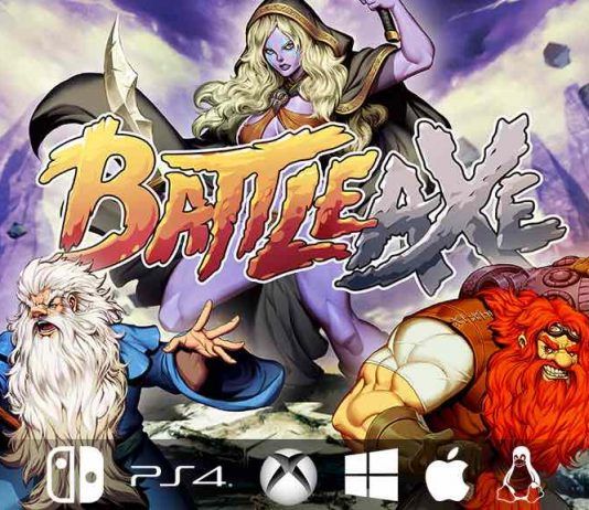 Meridiam traerá Battle Axe a Switch y PS4 en físico, un hack'n slash pixelado