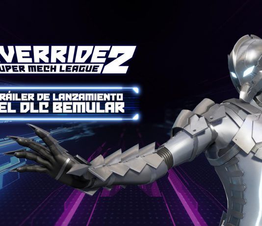 Bemular, del anime Ultraman, llega para pegar fuerte en Override 2: Super Mech League