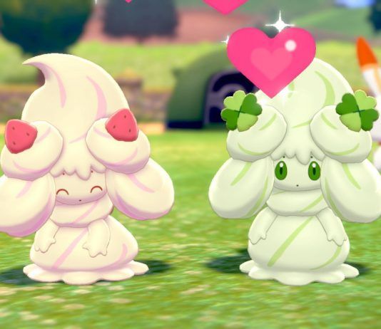 Pokémon Espada y Escudo nos regala una sorpresa por el día de San Valentín en donde podrás capturar un Milcery shiny