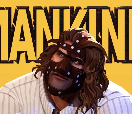 El miembro del Salón de la Fama WWE Mick "Mankind" Foley entra a romper WWE Undefeated