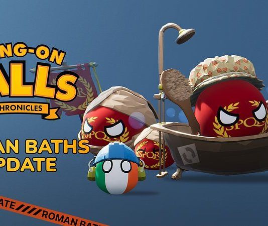 Bang-on Balls: Chronicles estrena DLC: Llegan los Baños Romanos