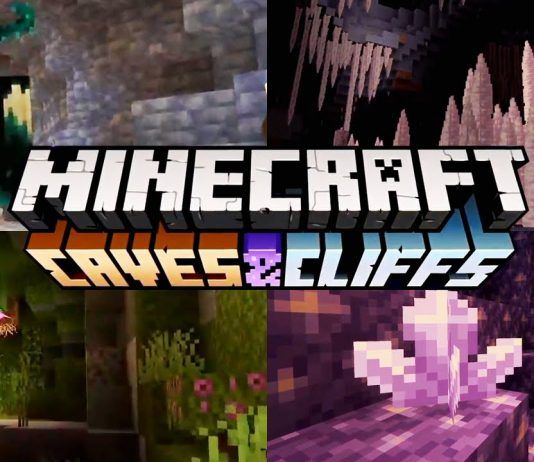 La actualización de Minecraft "Caves and Cliffs" se separará en dos