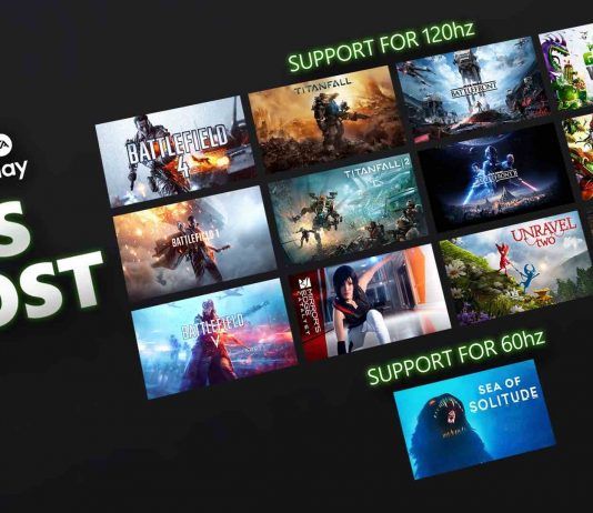 Microsoft actualiza 13 juegos de EA Play: Más FPS y 120 Hz