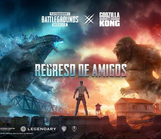 Los titanes Godzilla y Kong pegan fuerte también en PUBG MOBILE
