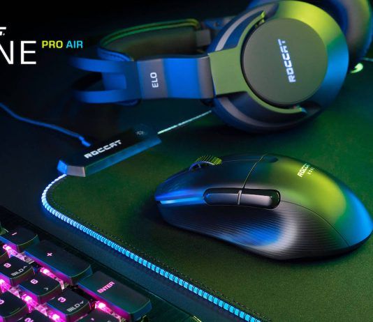 Los ratones Kone Pro y el Kone Pro Air de ROCCAT ya están disponibles