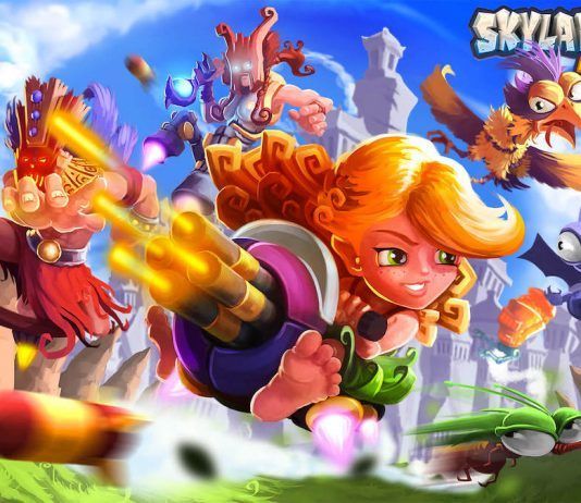 Disparos y plataformas con aire retro para Switch: Ya disponible Skyland Rush: Air Raid Attack
